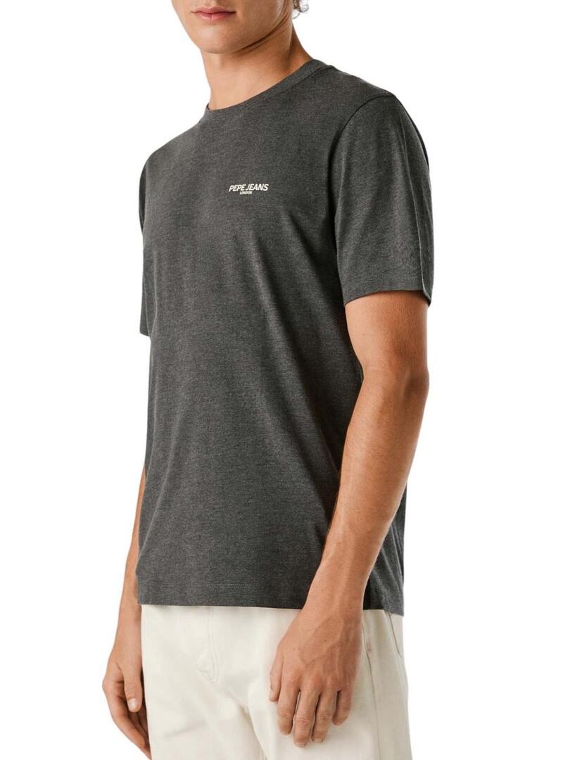 Maglietta Pepe Jeans Todd grigia per uomo