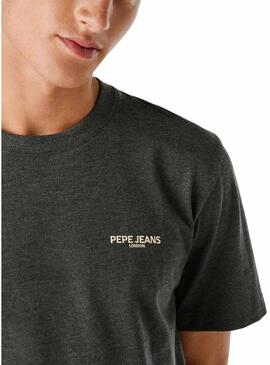Maglietta Pepe Jeans Todd grigia per uomo