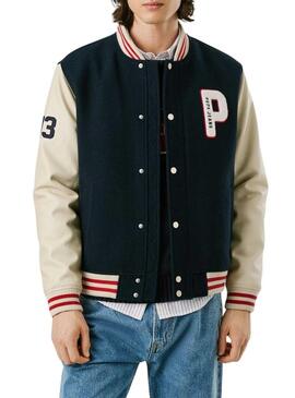Giacca bomber Pepe Jeans Jee Varsity per uomo