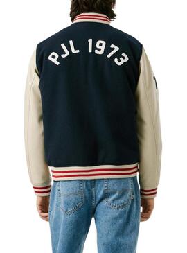 Giacca bomber Pepe Jeans Jee Varsity per uomo