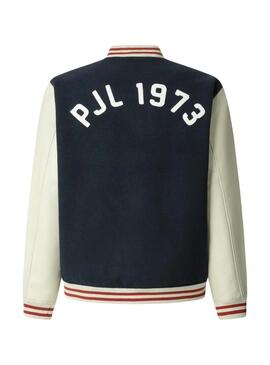 Giacca bomber Pepe Jeans Jee Varsity per uomo
