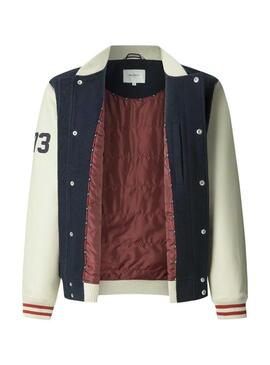 Giacca bomber Pepe Jeans Jee Varsity per uomo