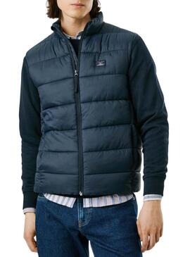 Gilet imbottito blu marino Pepe Jeans per uomo.