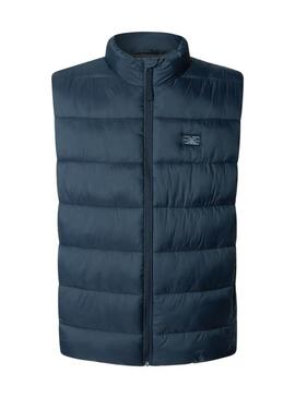 Gilet imbottito blu marino Pepe Jeans per uomo.