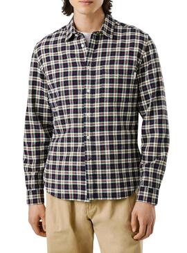 Camicia Pepe Jeans Clermont a quadri per uomo