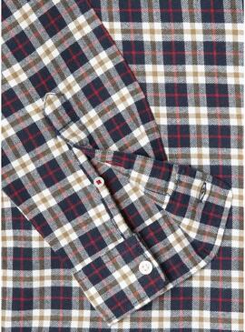 Camicia Pepe Jeans Clermont a quadri per uomo