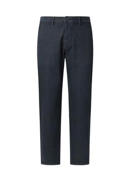 Pantaloni Pepe Jeans Gymdigo Chino blu scuro per uomo