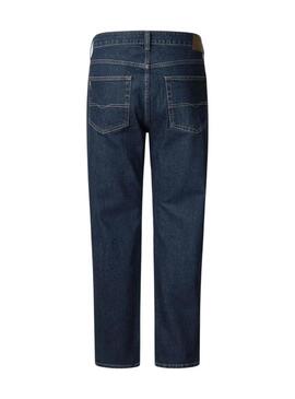 Pantaloni in jeans Pepe Jeans modello Cash dritti blu per uomo.
