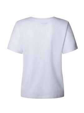 Maglietta Pepe Jeans Balbina bianca per donna