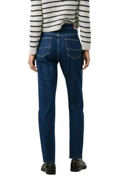 Pantaloni in denim Pepe Jeans Violet Tapered blu per donna