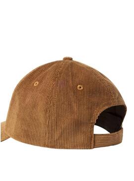 Cappello Pepe Jeans Fancy in velluto a coste color cammello per donna.