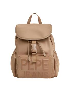Zaino Pepe Jeans Gaetana beige per donna