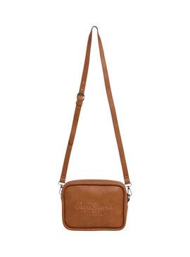 Borsa Pepe Jeans Bassy color cammello per donna