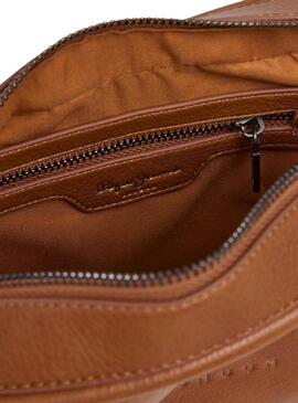 Borsa Pepe Jeans Bassy color cammello per donna