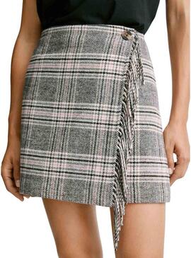 Gonna Pepe Jeans Talani a quadri stampata per donna