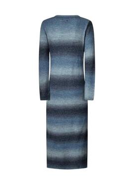 Abito lungo a righe Pepe Jeans Colombe per donna.
