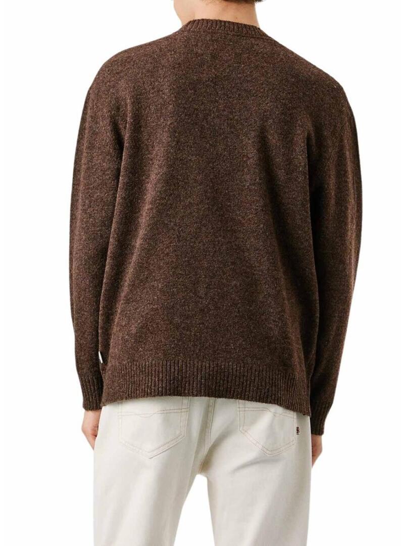 Maglione Pepe Jeans Phelan marrone per uomo