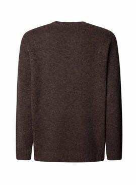 Maglione Pepe Jeans Phelan marrone per uomo