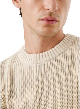 Maglione Pepe Jeans Parker beige per uomo