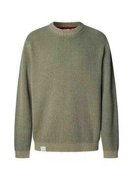 Maglione Pepe Jeans Parker verde per uomo