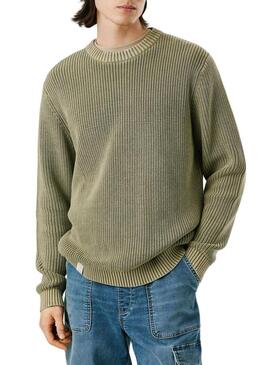 Maglione Pepe Jeans Parker verde per uomo