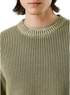 Maglione Pepe Jeans Parker verde per uomo