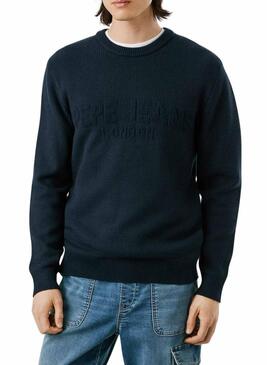 Maglia Pepe Jeans Phineas blu marino per uomo