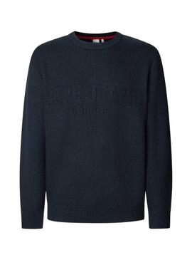 Maglia Pepe Jeans Phineas blu marino per uomo