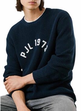 Maglia Pepe Jeans Powel blu navy per uomo