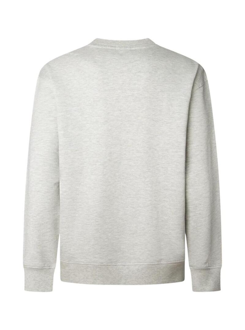 Felpa Pepe Jeans Mercer grigia per uomo