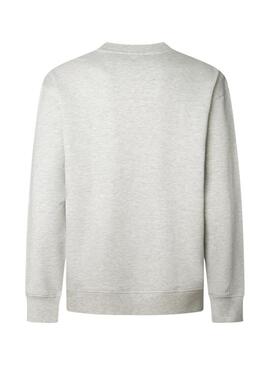 Felpa Pepe Jeans Mercer grigia per uomo