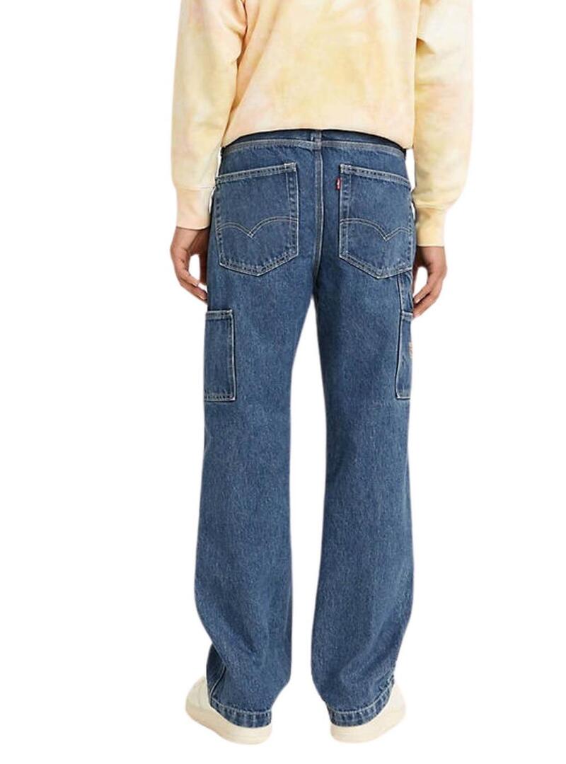 Pantaloni in denim Levis 568 Loose Straight Carpenter per uomo