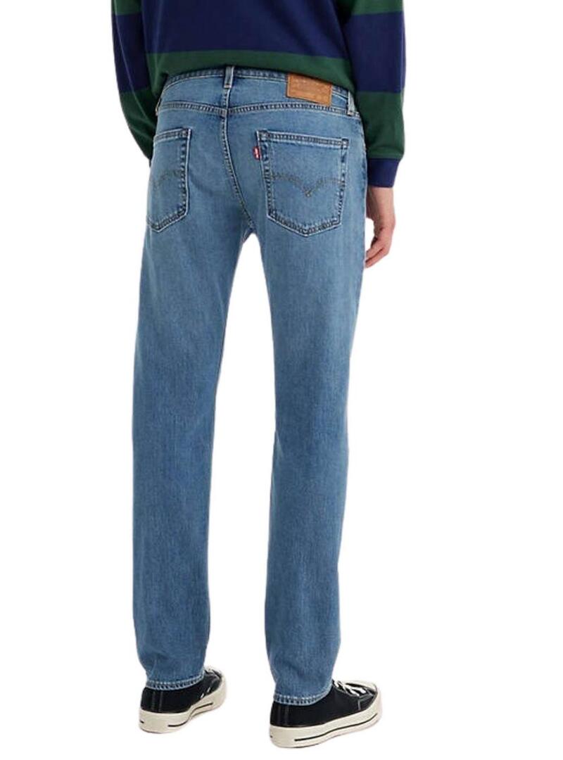 Pantaloni di jeans Levis 502 Taper Hold blu per uomo