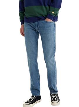 Pantaloni di jeans Levis 502 Taper Hold blu per uomo