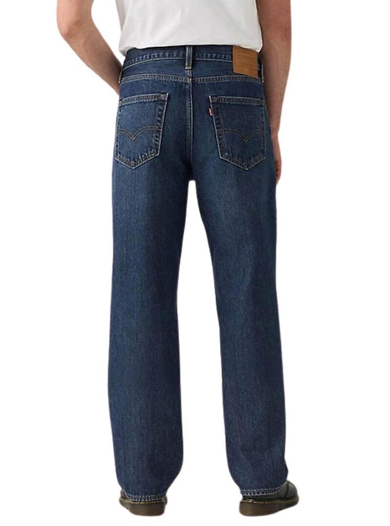 Pantaloni in denim Levis 568 Loose Straight blu per uomo