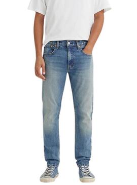 Pantaloni in denim Levis 512 Slim Taper Amped blu per uomo