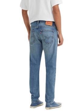 Pantaloni in denim Levis 512 Slim Taper Amped blu per uomo