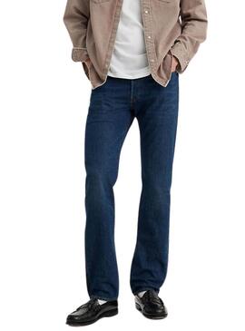 Pantaloni di jeans Levis 501 Do The Rump blu per uomo