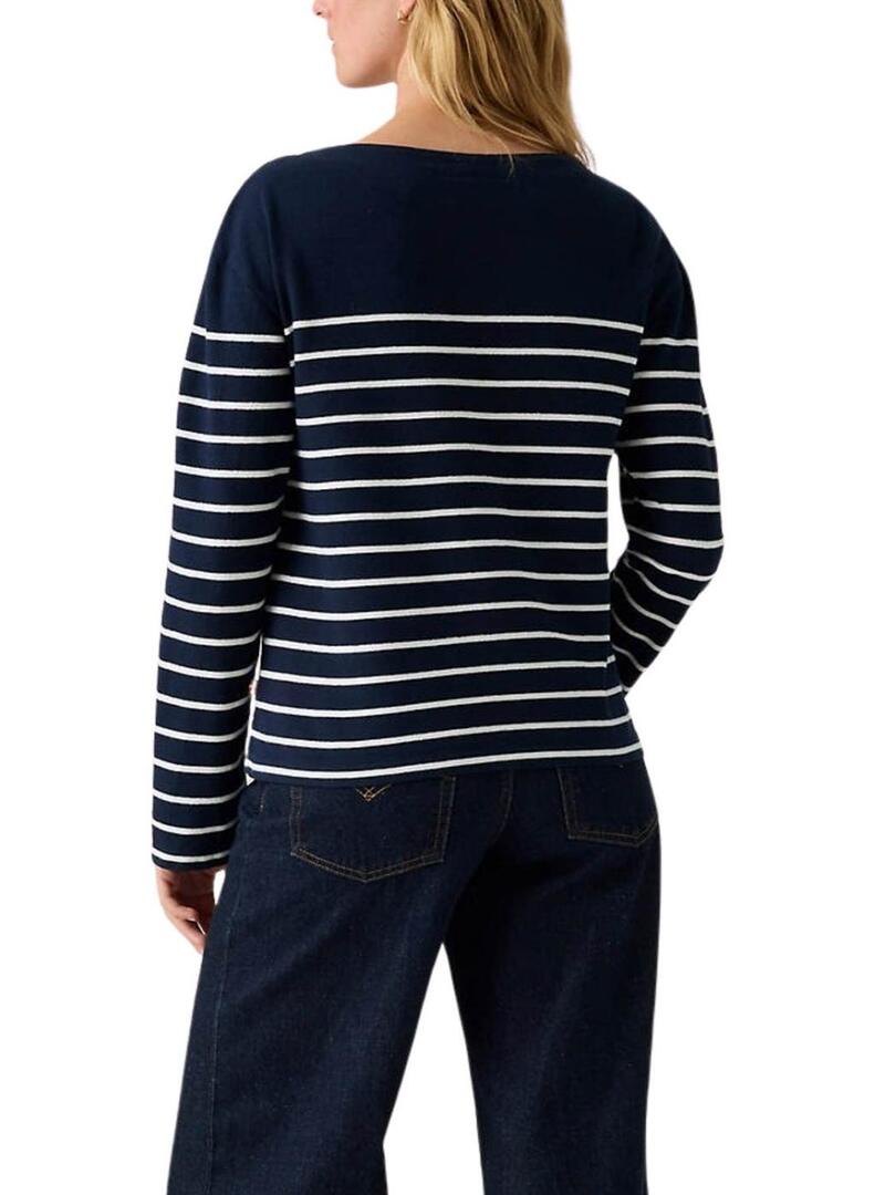 Maglia a righe marinare Levis Marin Stripe per donna.