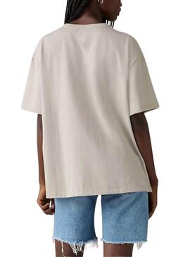 Maglietta Levis Tabor grigia per donna