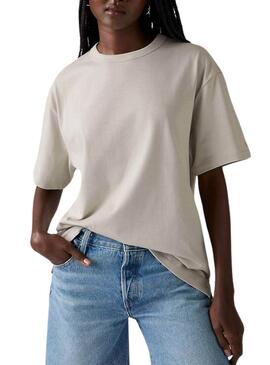 Maglietta Levis Tabor grigia per donna