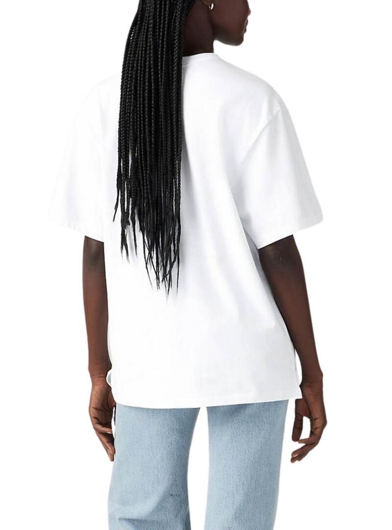 Maglietta Levis Tabor bianca da donna