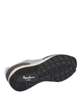 Scarpe Pepe Jeans Marlon Vibe grigie per uomo.