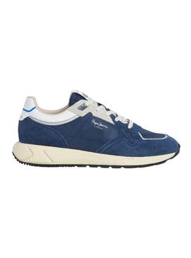 Sneakers Pepe Jeans Marlon Vibe blu per uomo