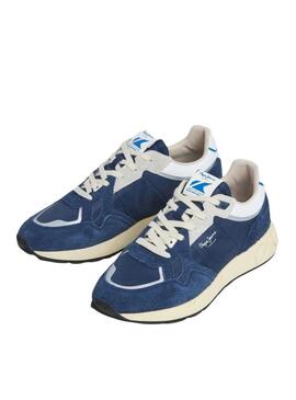 Sneakers Pepe Jeans Marlon Vibe blu per uomo