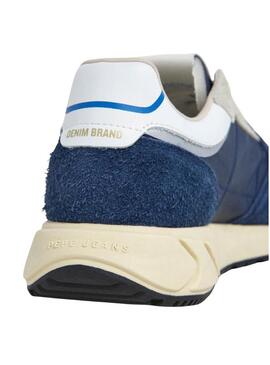 Sneakers Pepe Jeans Marlon Vibe blu per uomo