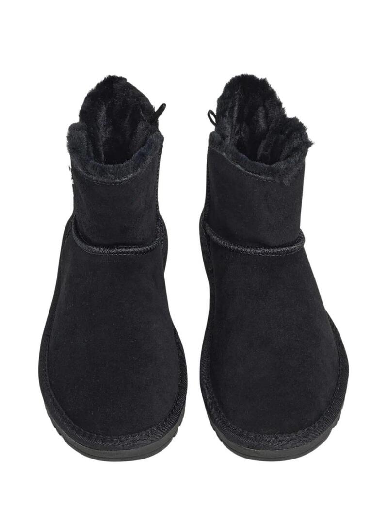 Stivaletti Pepe Jeans Diss Urban in camoscio con borchie nere per donna