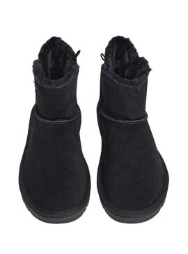 Stivaletti Pepe Jeans Diss Urban in camoscio con borchie nere per donna