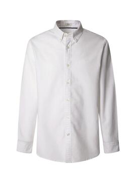 Camicia Pepe Jeans Cluny Oxford bianca per uomo