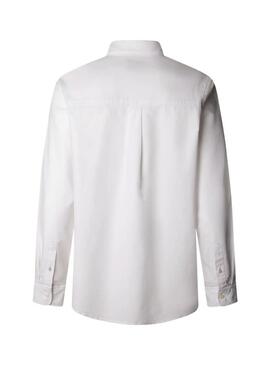 Camicia Pepe Jeans Cluny Oxford bianca per uomo